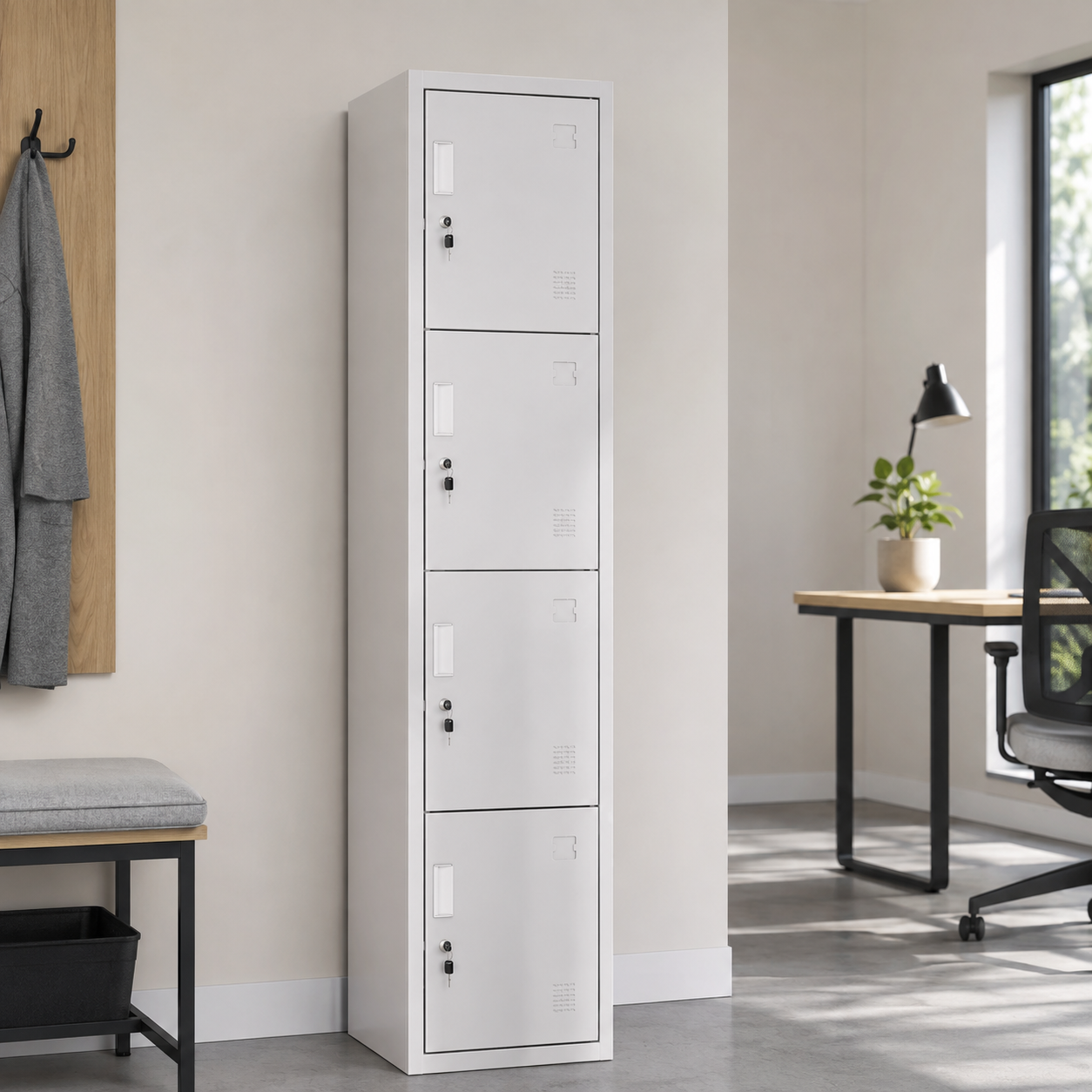 TreeJar 4 door locker Skyland STEL  SSL-4